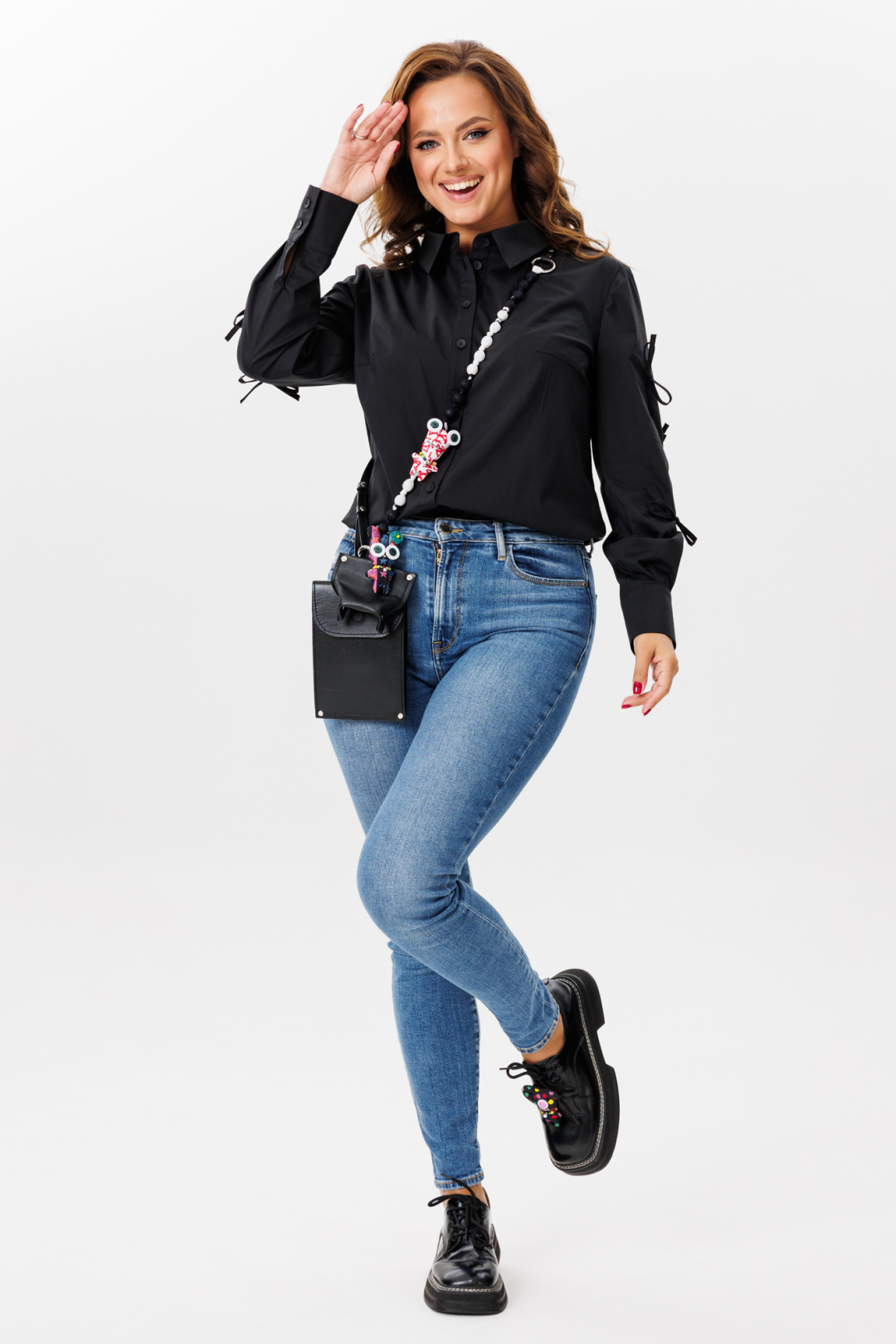 Блузка Мублиз 196 черный