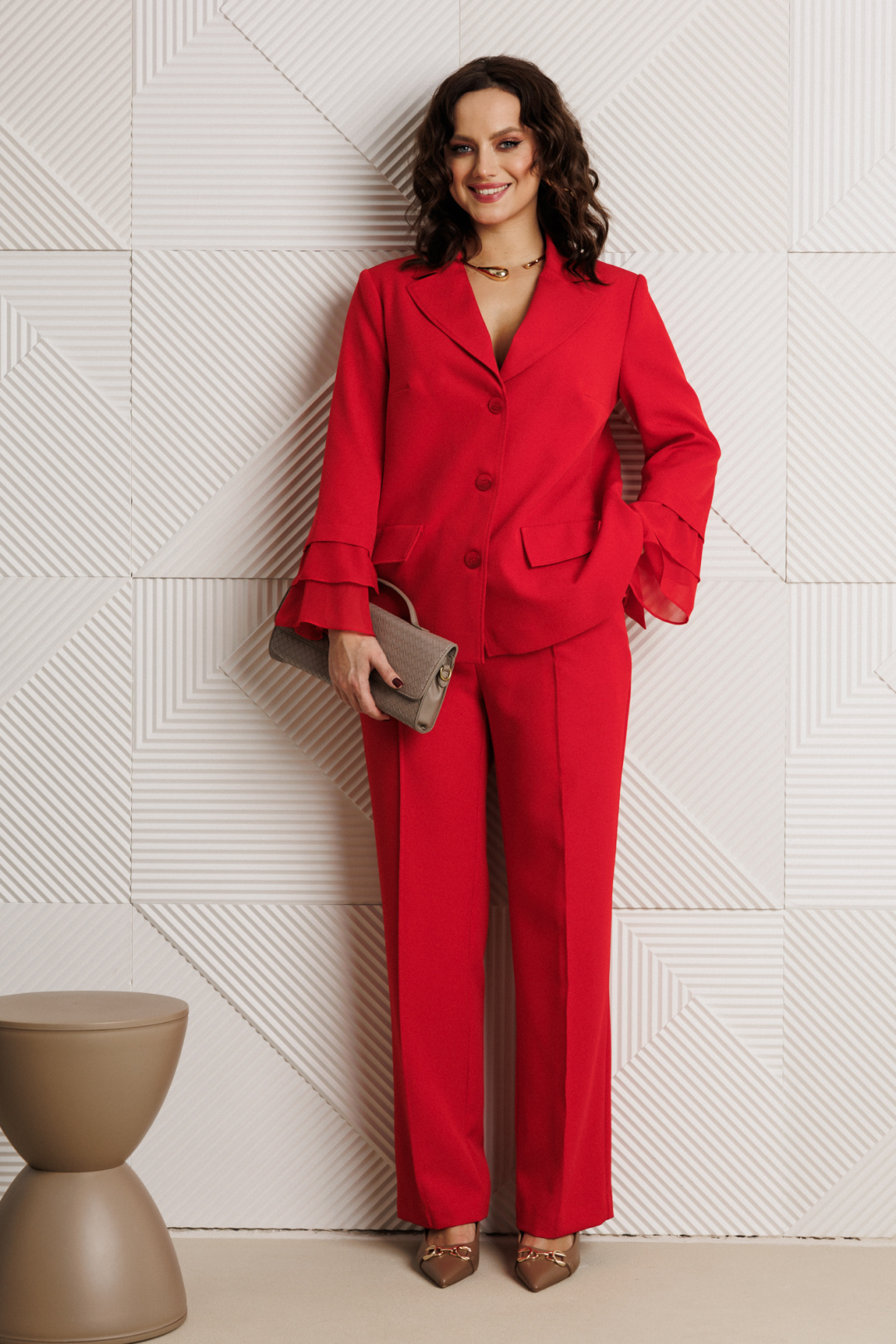 Костюм Мублиз 226 красный - фото 1