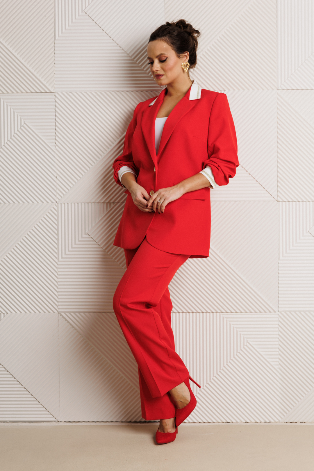 Костюм Мублиз 242 красный - фото 4