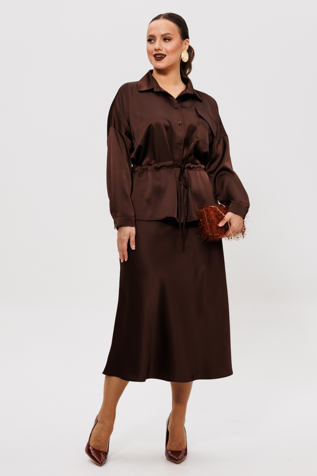 Костюм Мублиз 252 шоколад - фото 2