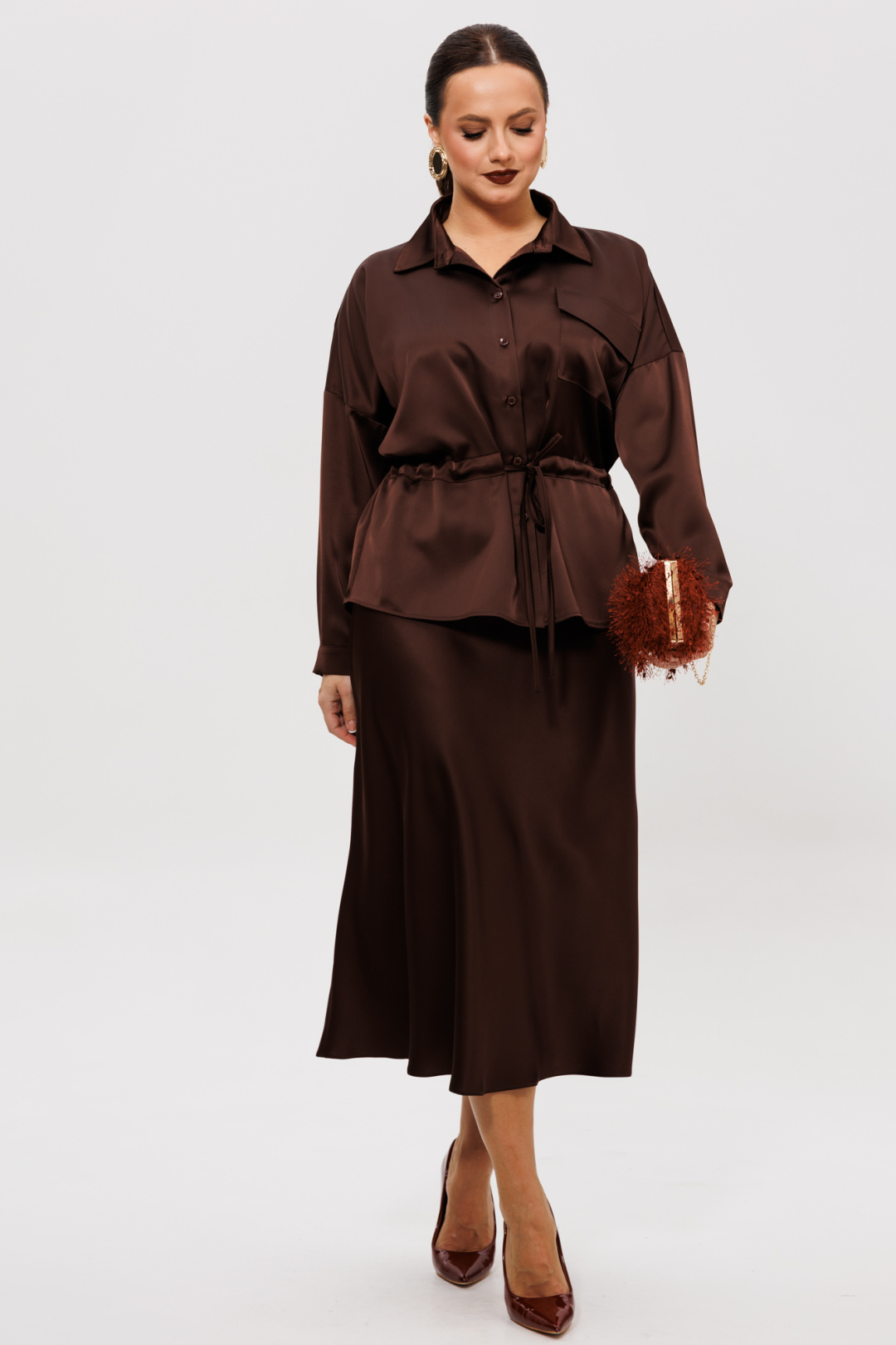 Костюм Мублиз 252 шоколад - фото 4