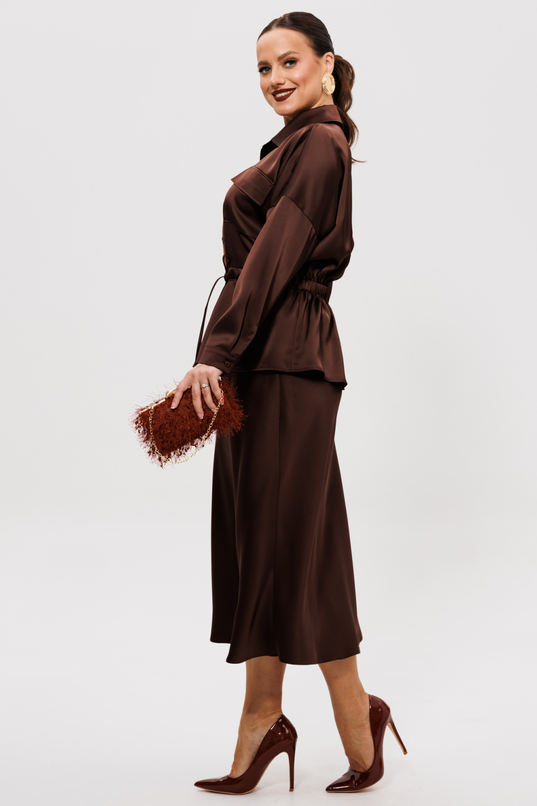 Костюм Мублиз 252 шоколад - фото 5