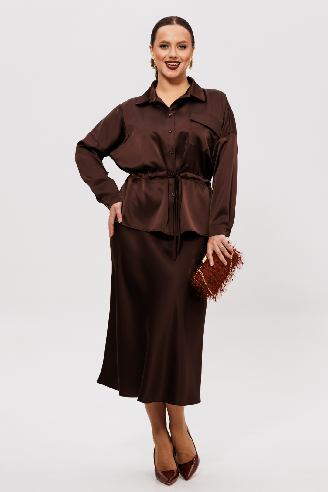 Костюм Мублиз 252 шоколад - фото 6