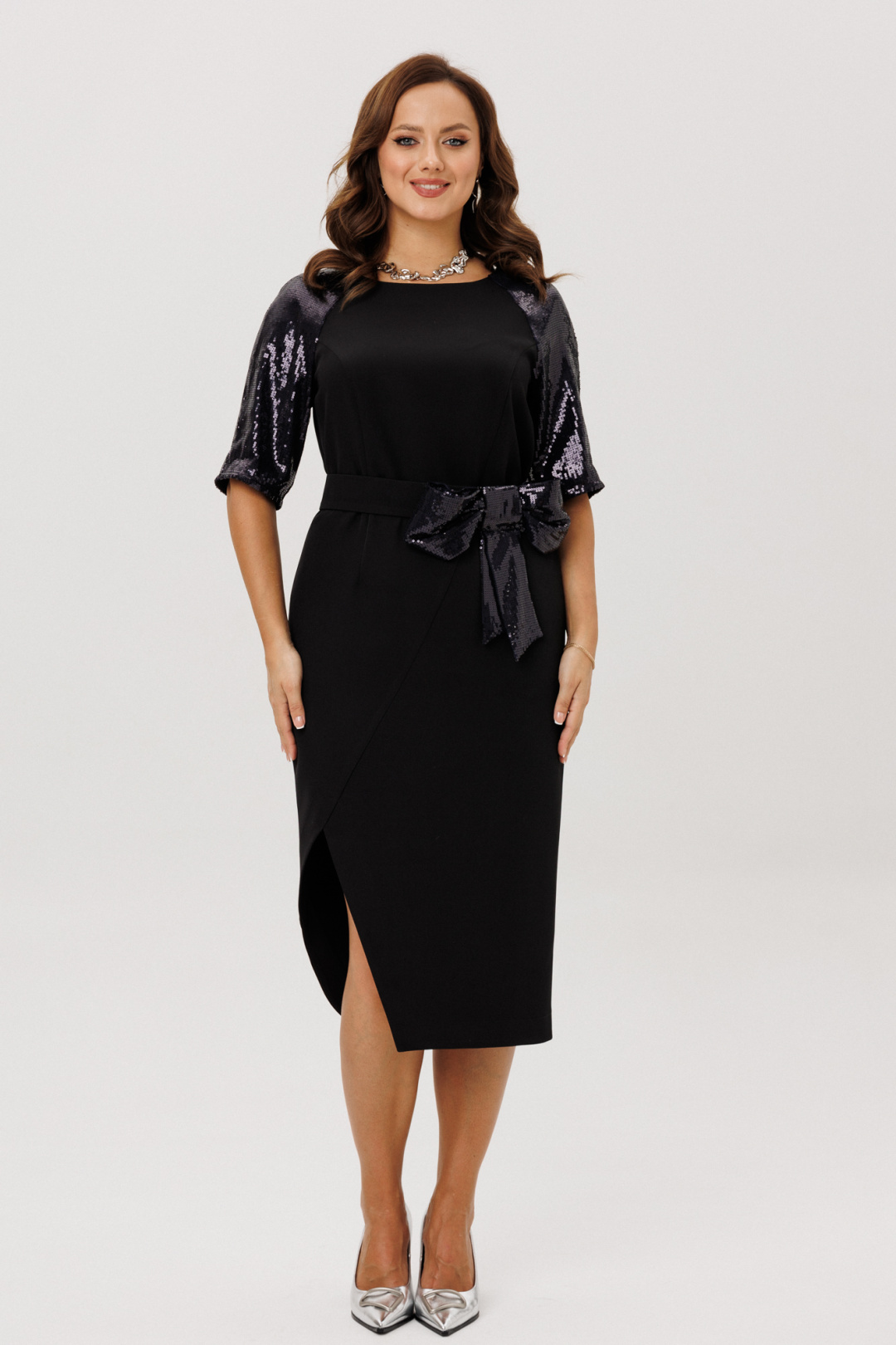 Платье Мублиз 296 черный - фото 1