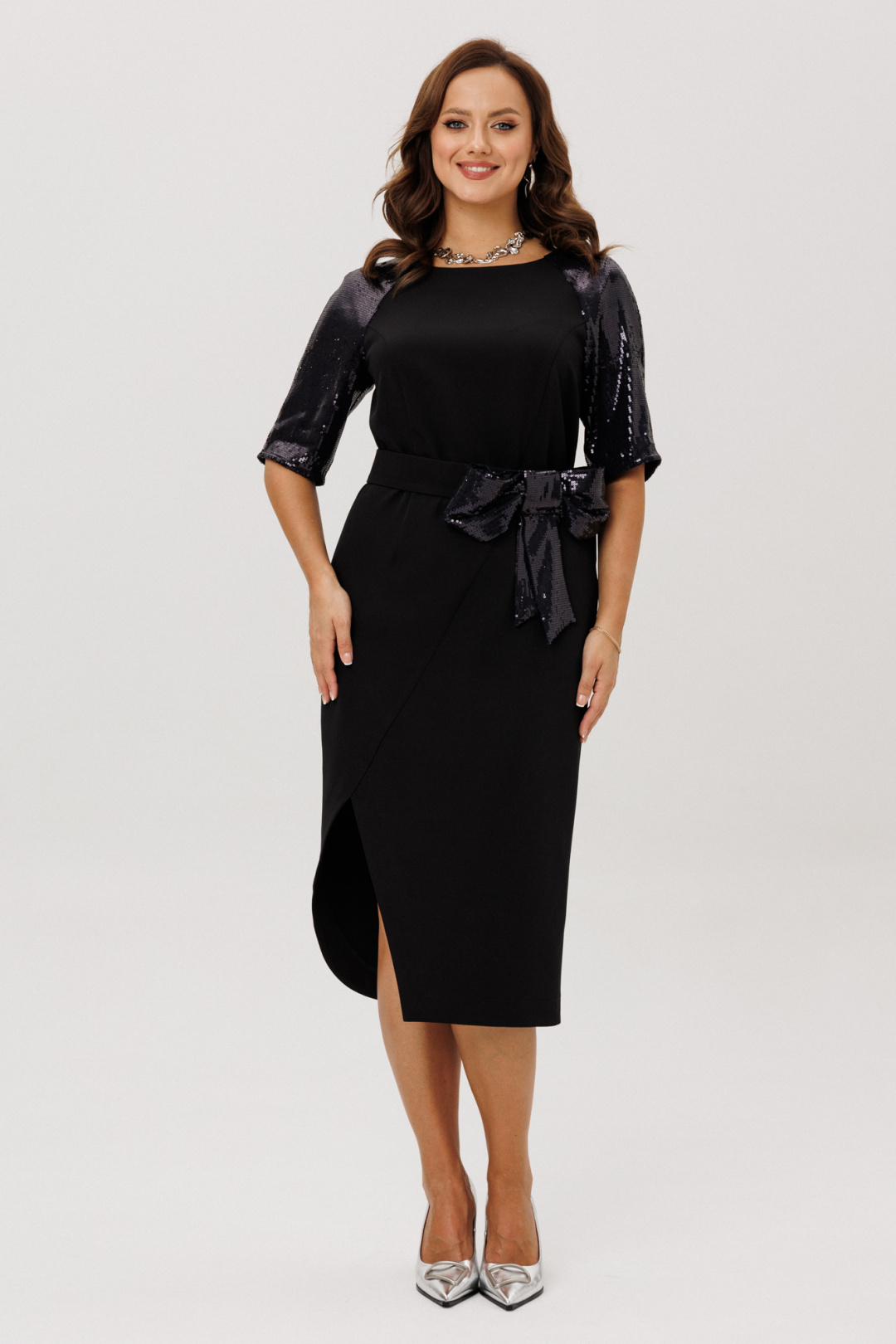 Платье Мублиз 296 черный - фото 2