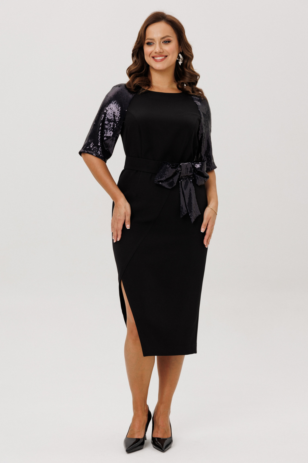 Платье Мублиз 296 черный - фото 4