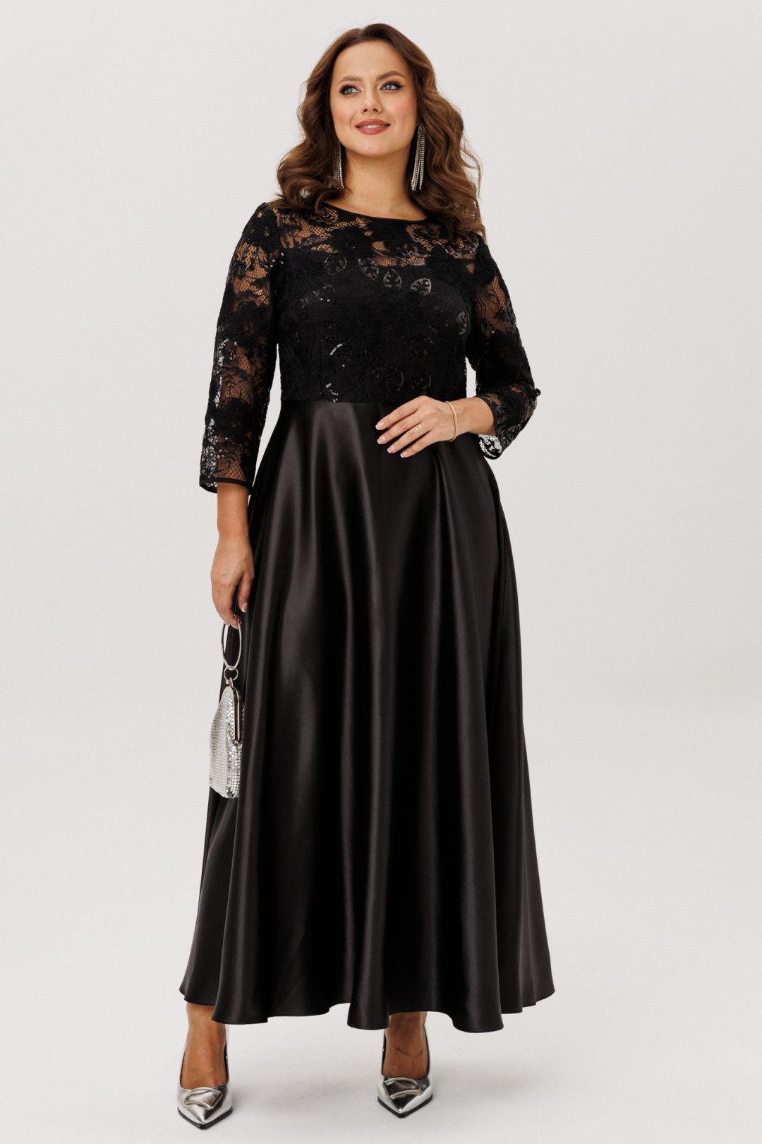 Платье Мублиз 301 черный - фото 3