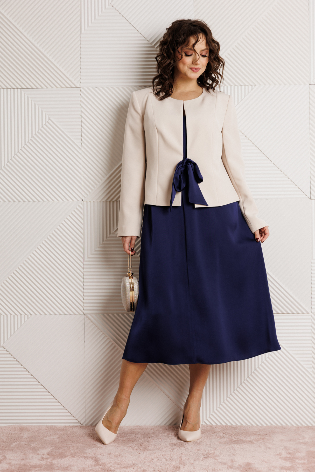 Костюм Мублиз 332 синий+беж