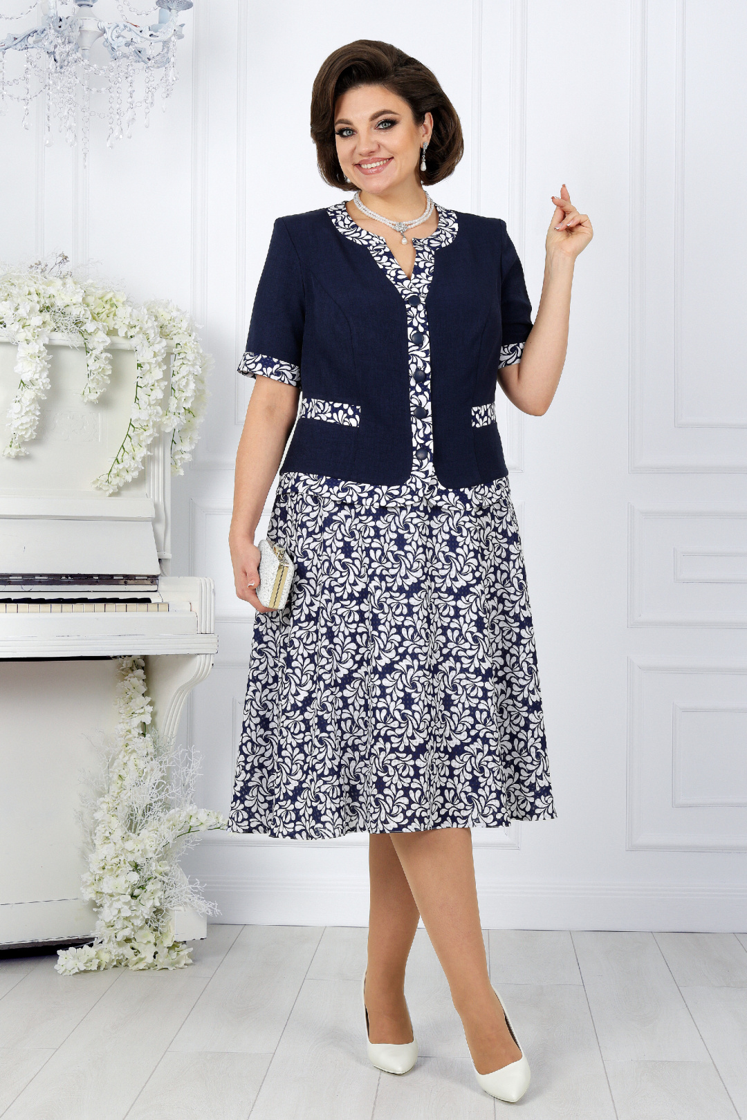 Костюм Ninele 5992 хризантемы - фото 1