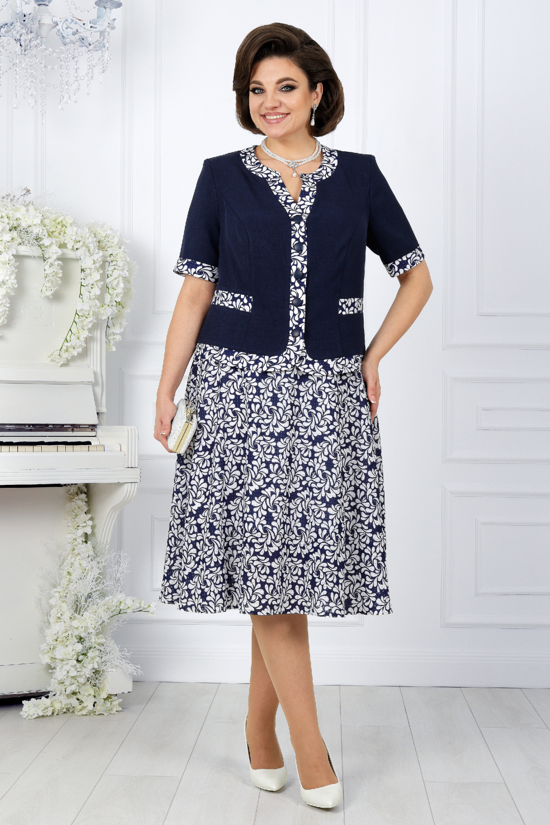 Костюм Ninele 5992 хризантемы - фото 4