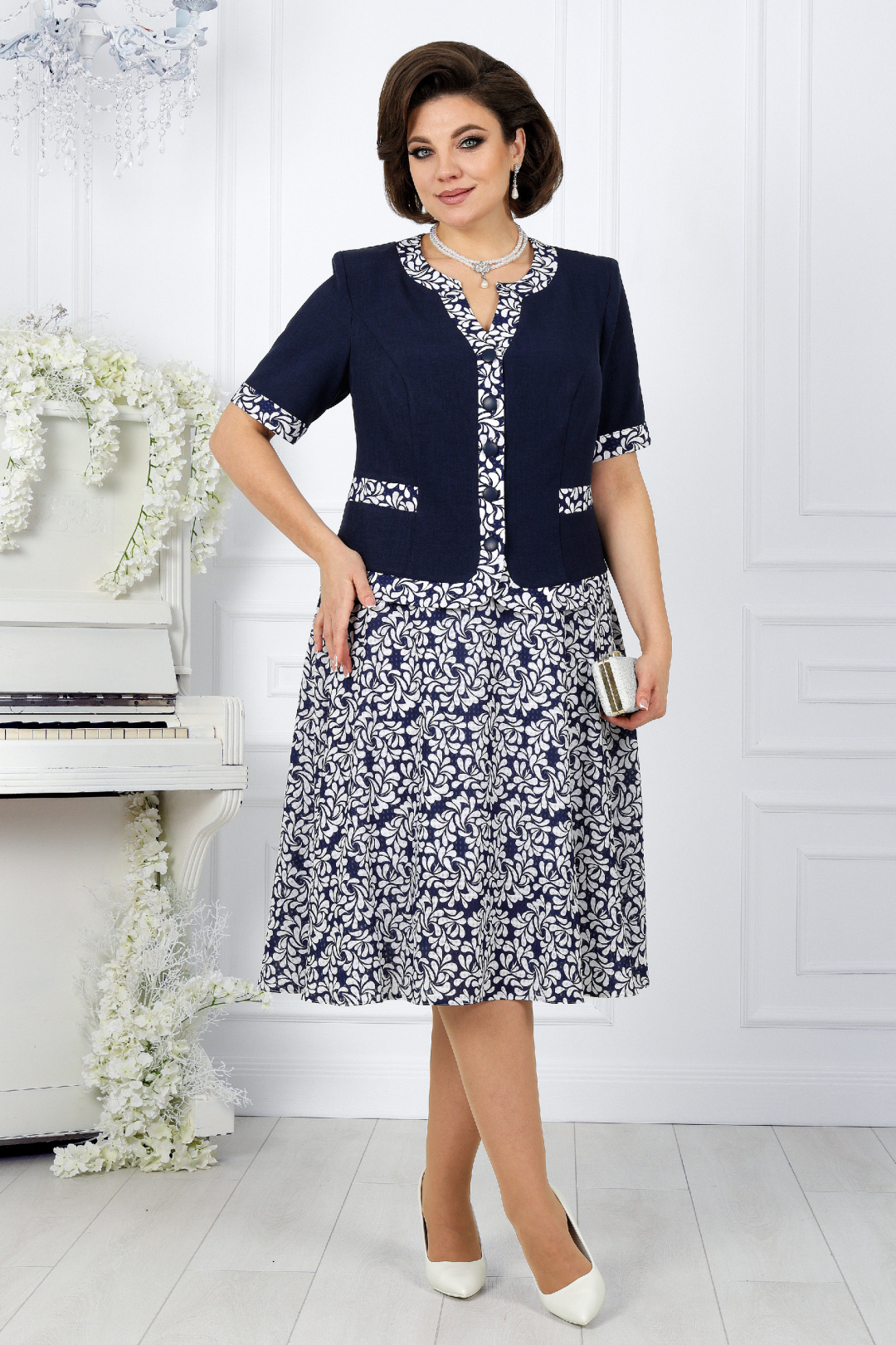 Костюм Ninele 5992 хризантемы - фото 5