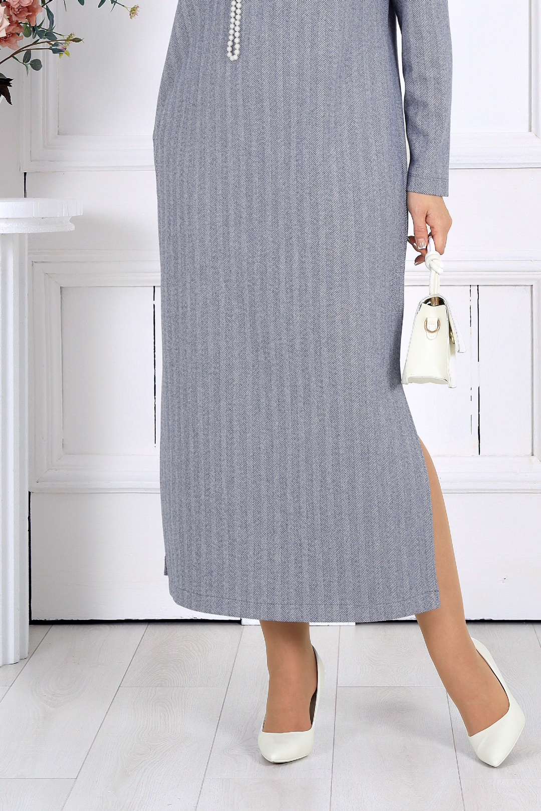 Платье Ninele 6009 голубой - фото 3