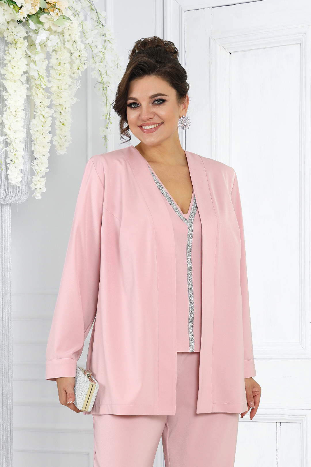 Костюм Ninele 6033 пудра - фото 6