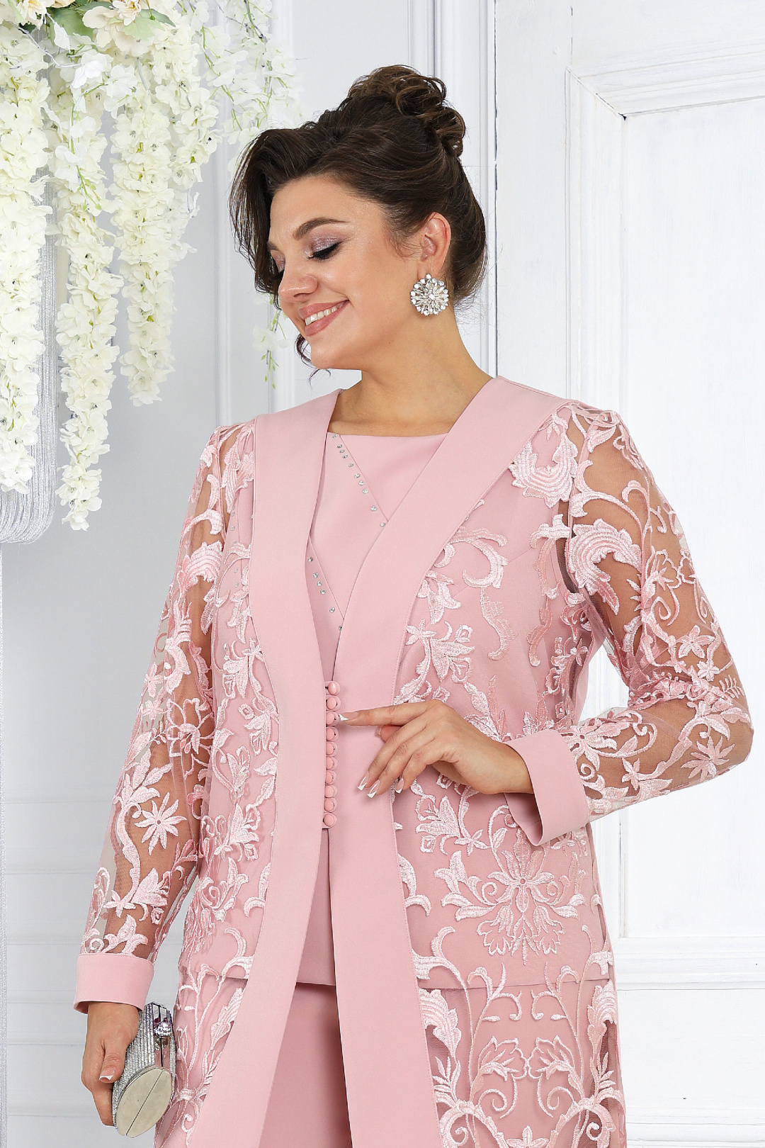 Костюм Ninele 6038 розовый - фото 4