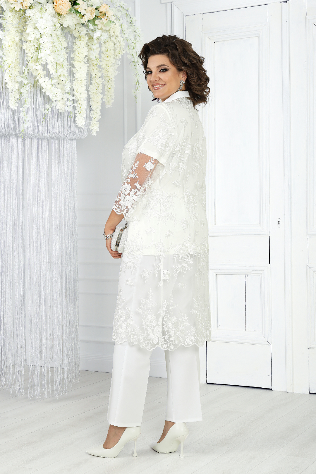 Костюм Ninele 6041 молочный - фото 2