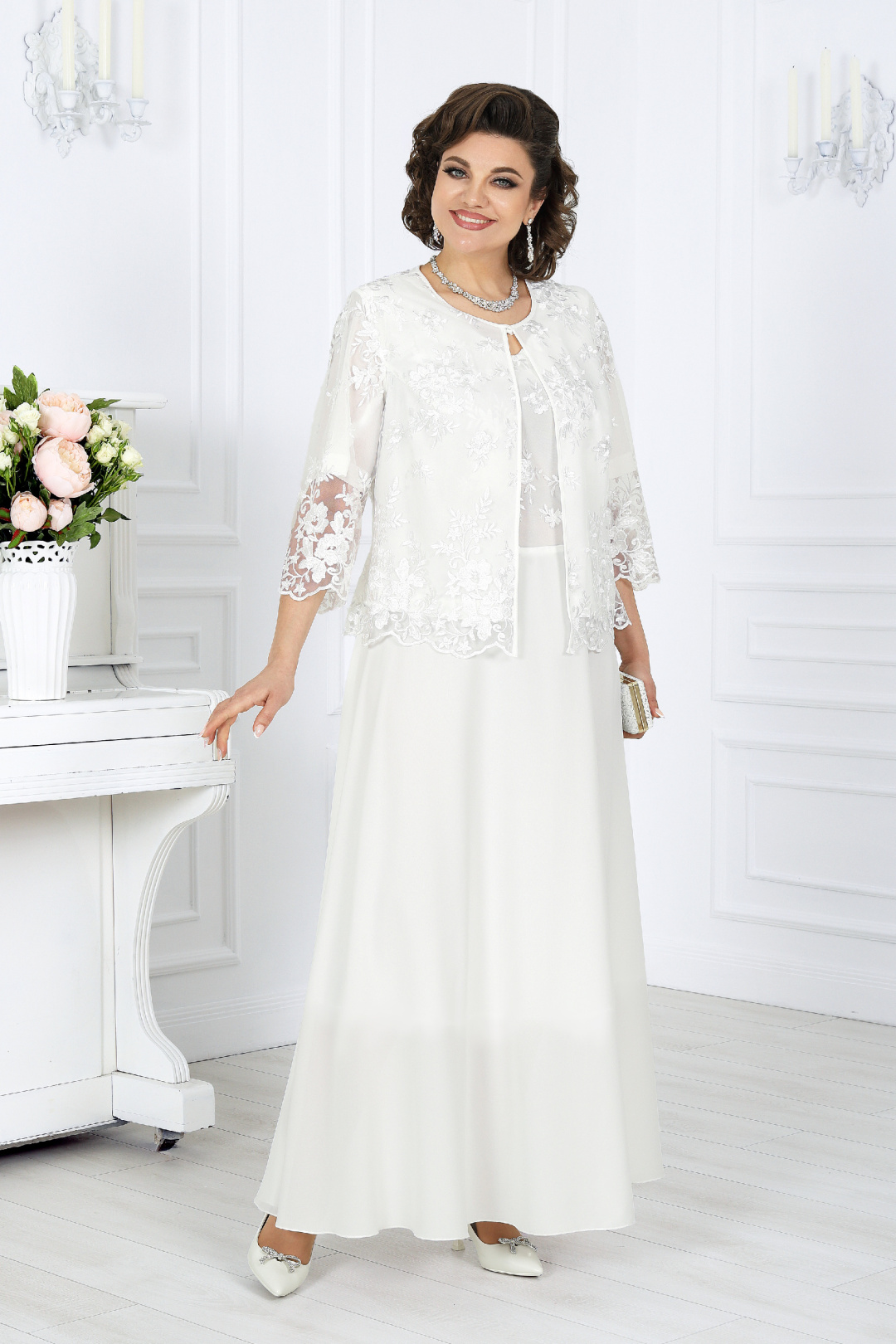 Костюм Ninele 6058 молочный