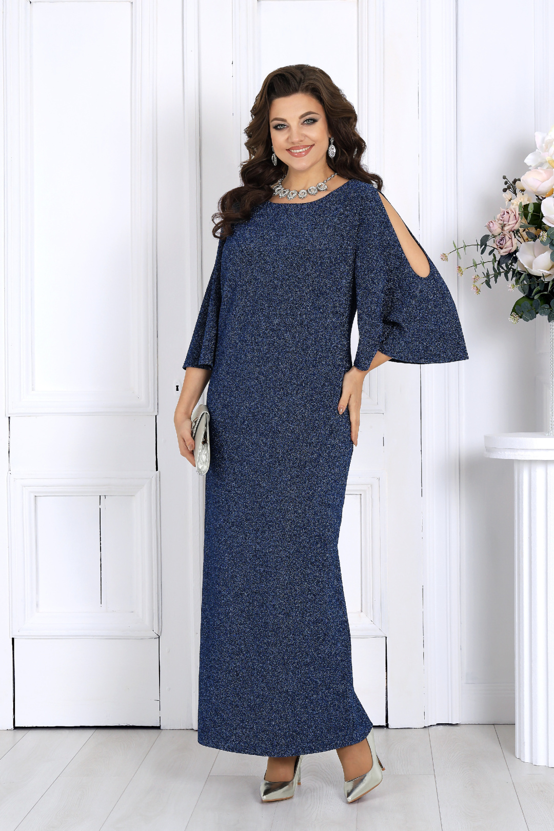 Платье Ninele 6083 светло-синий