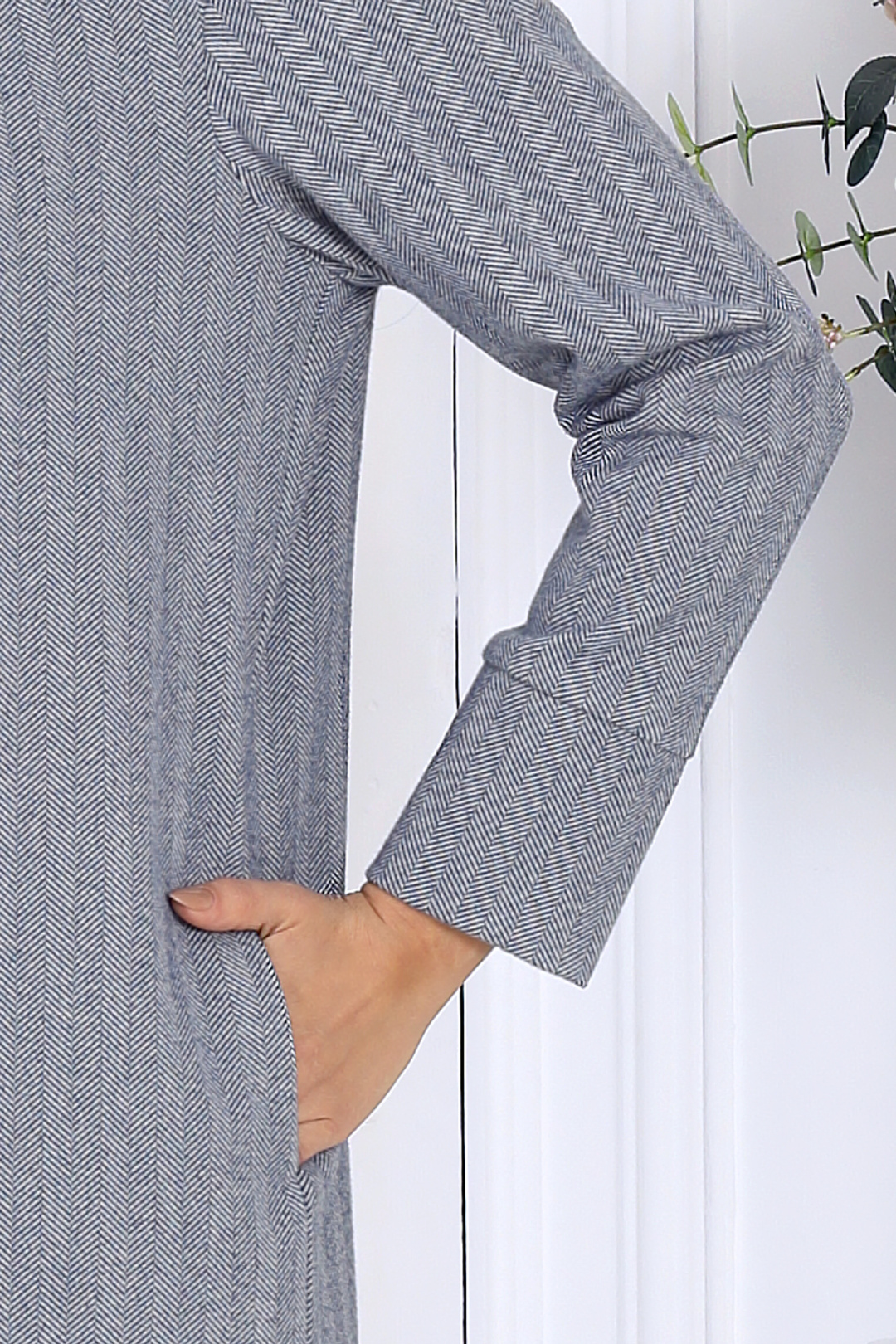 Платье Ninele 6090 голубой - фото 6