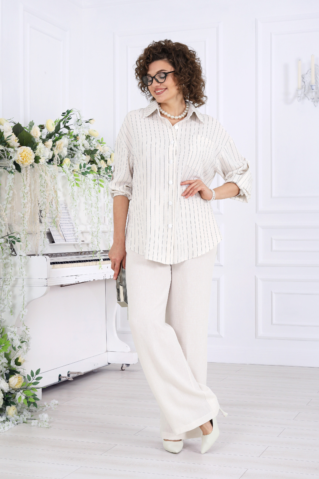 Костюм Ninele 6119 молочный
