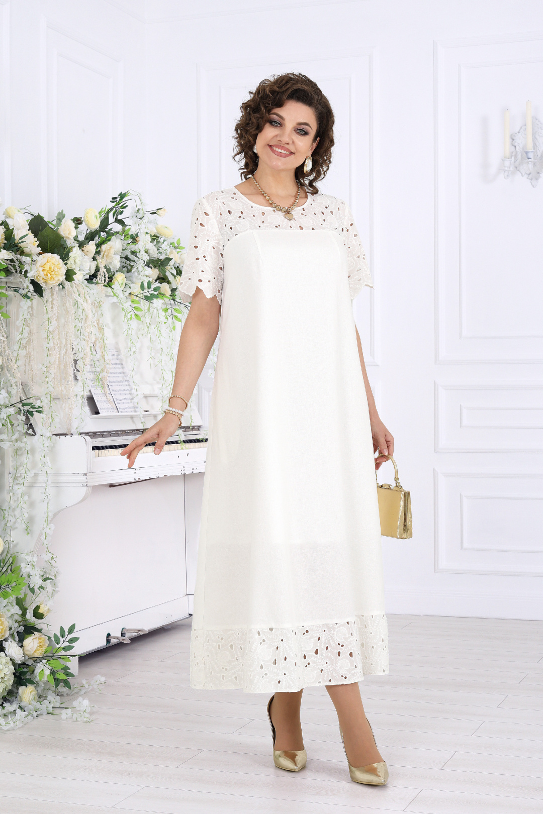 Костюм Ninele 6121 молочный