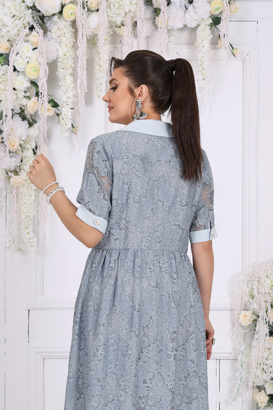Платье Ninele 6124 небесный