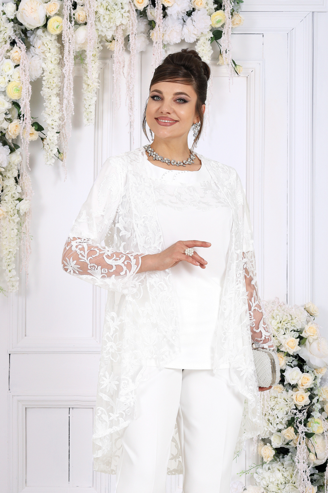 Костюм Ninele 6128 молочный