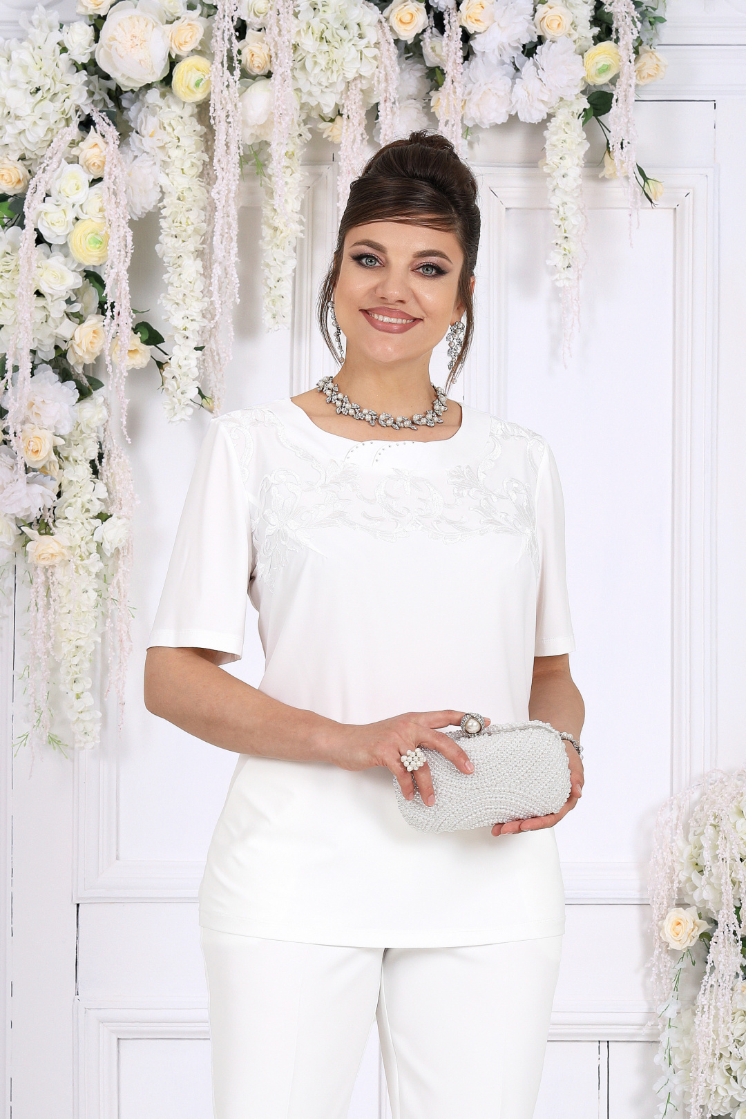 Костюм Ninele 6128 молочный