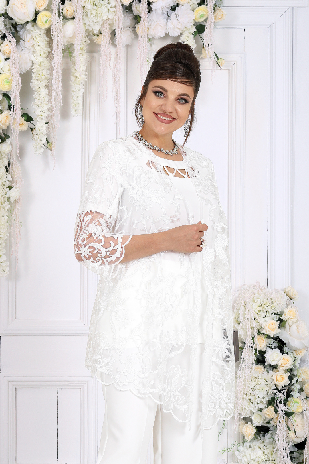 Костюм Ninele 6133 молочный