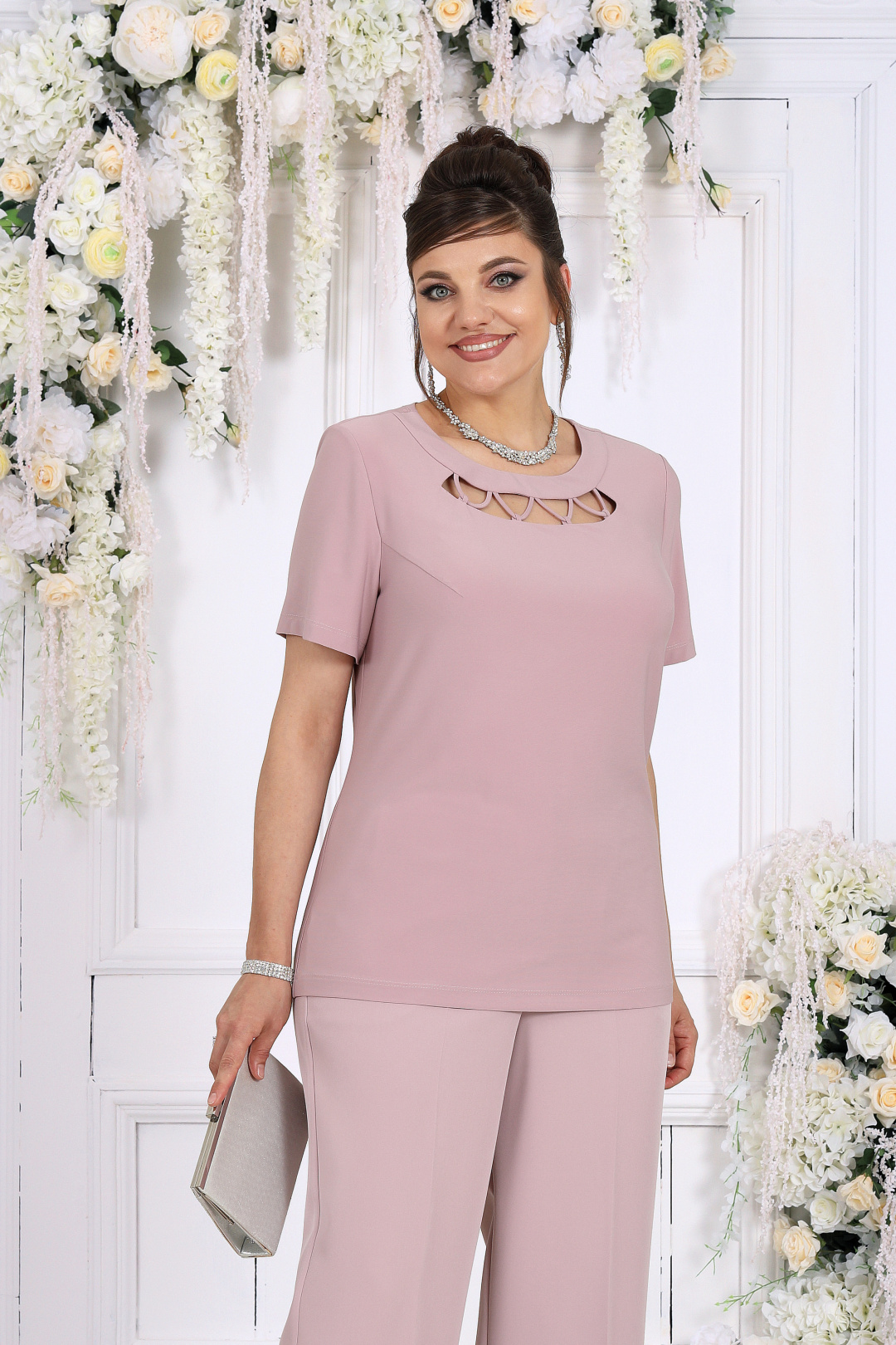 Костюм Ninele 6133 пудровый