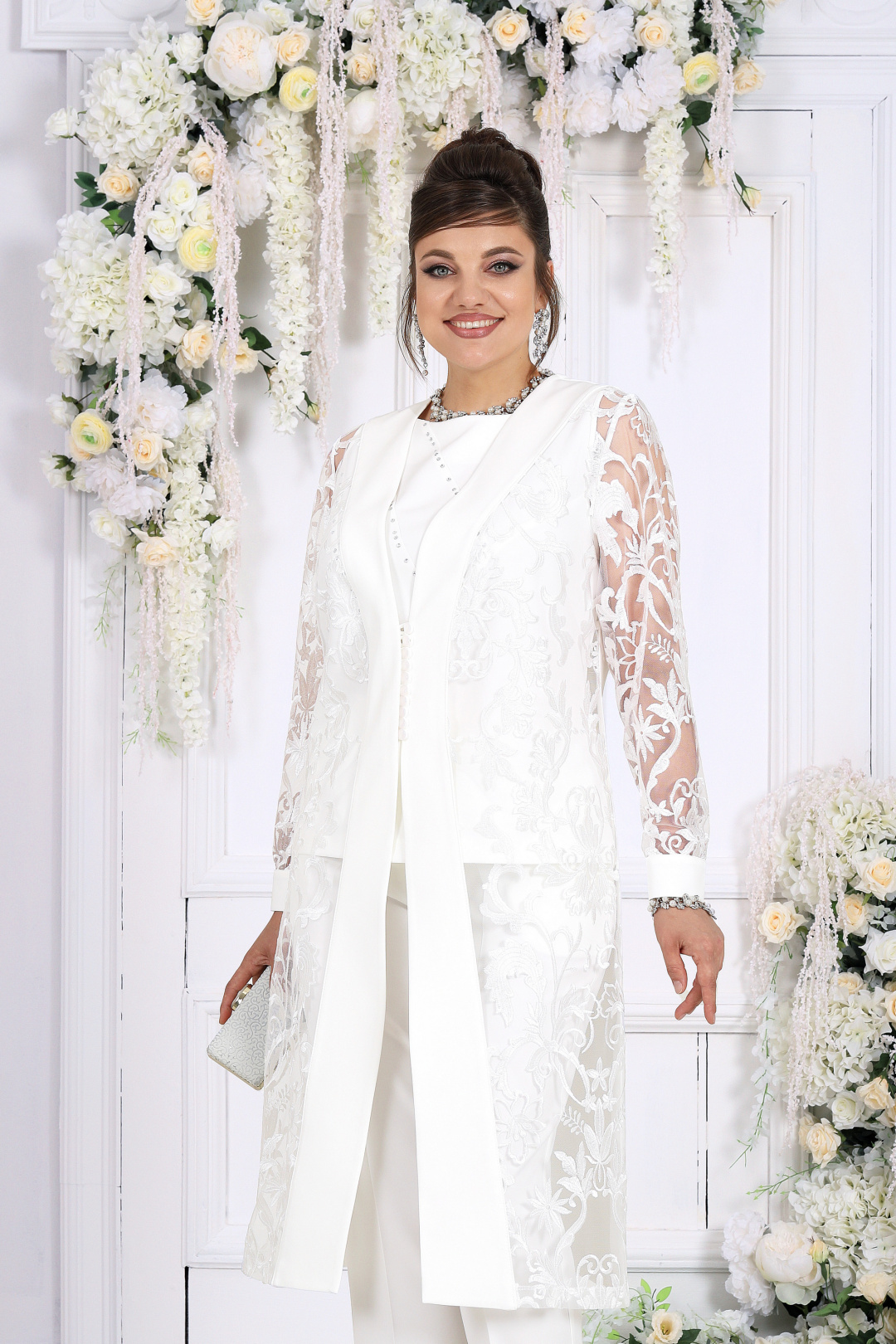 Костюм Ninele 6138 молочный