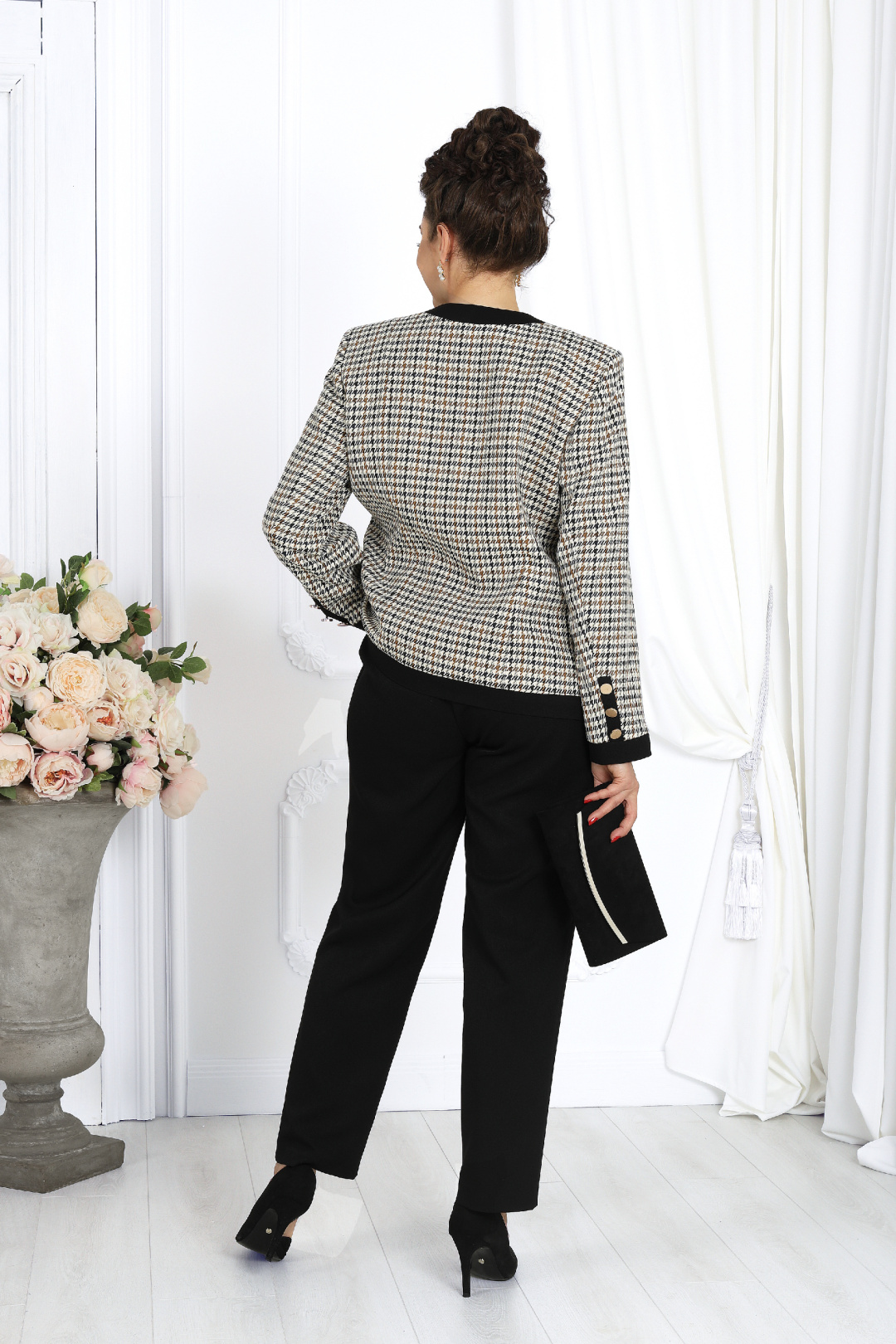 Костюм Ninele 7472 черный - фото 3