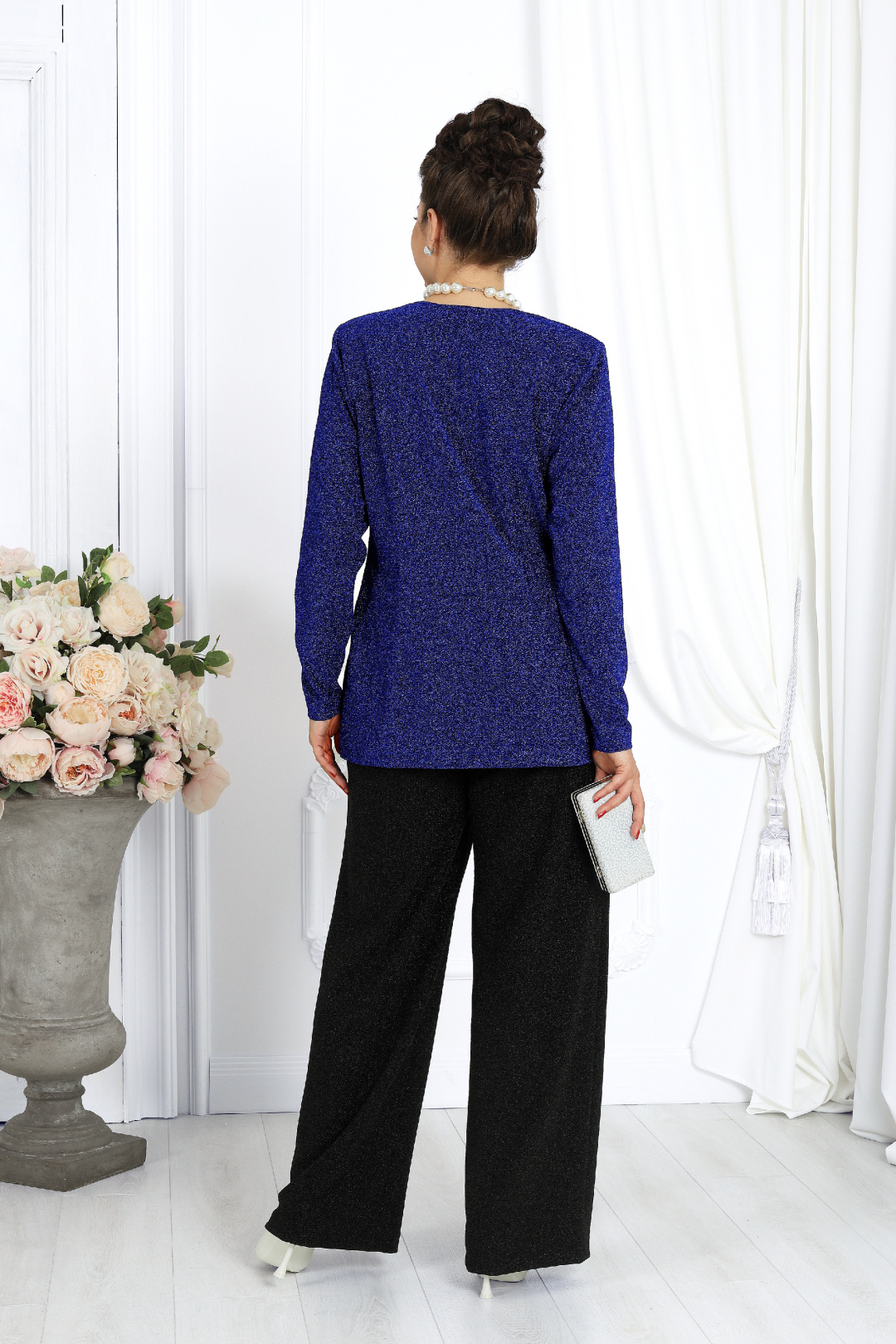 Костюм Ninele 7476 василек+черный - фото 2