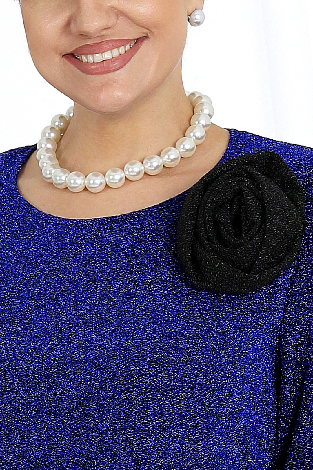 Костюм Ninele 7476 василек+черный - фото 5