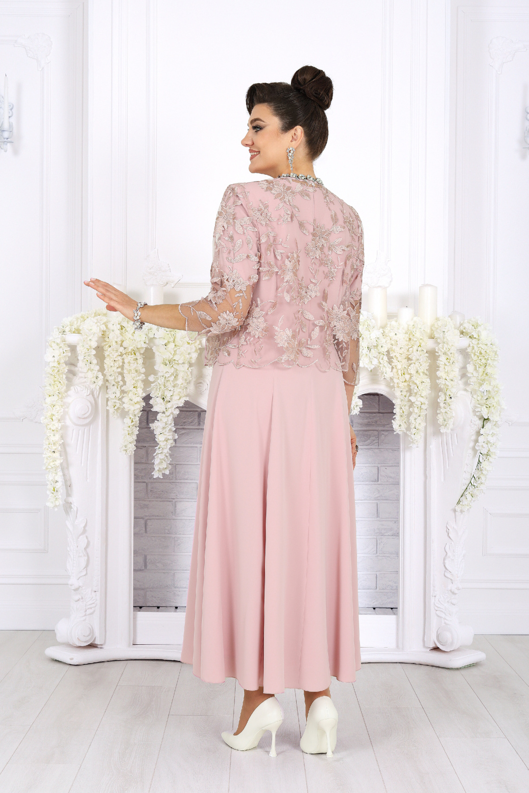 Костюм Ninele 7489 пудровый