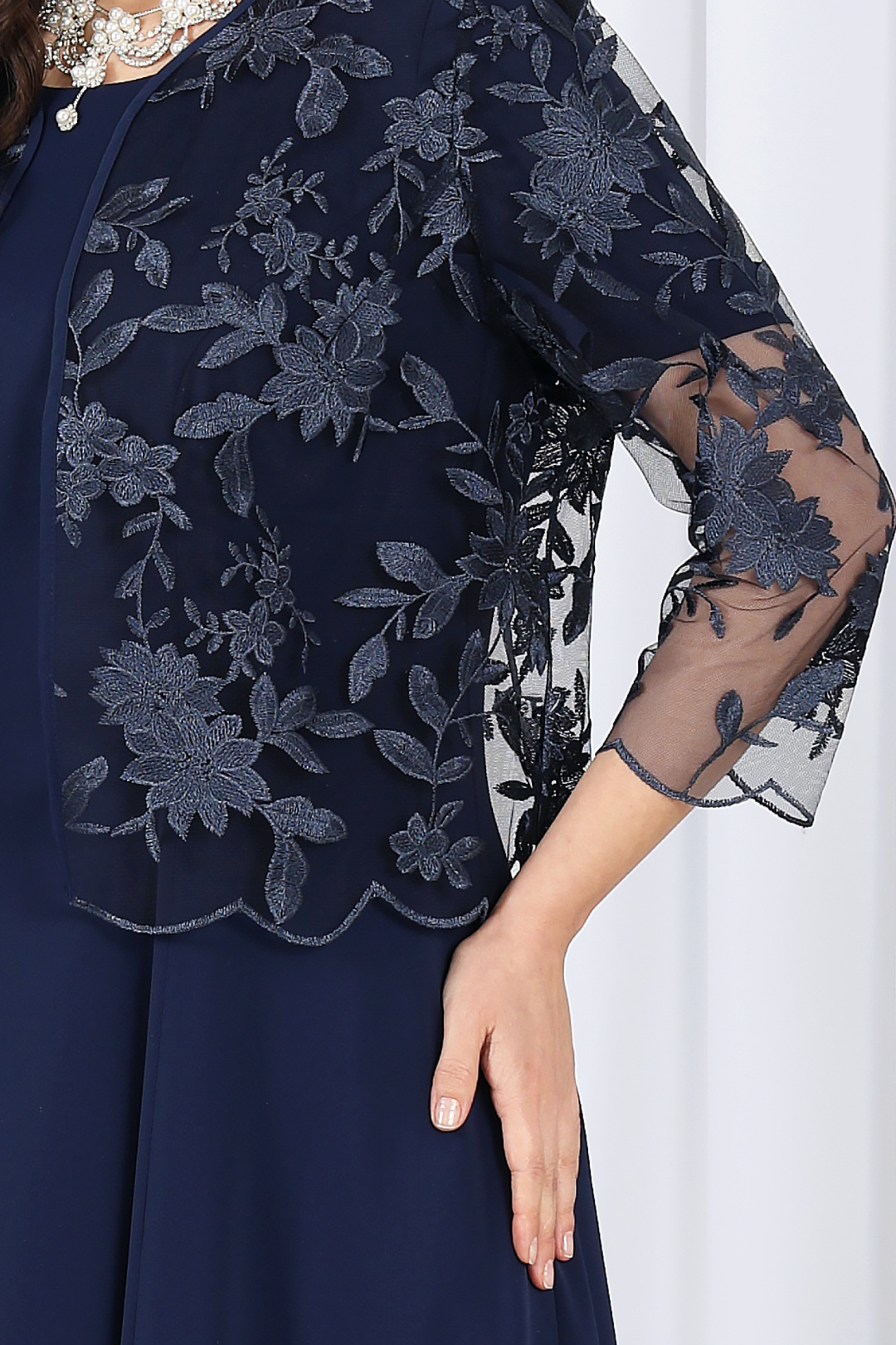 Костюм Ninele 7489 темно синий - фото 5