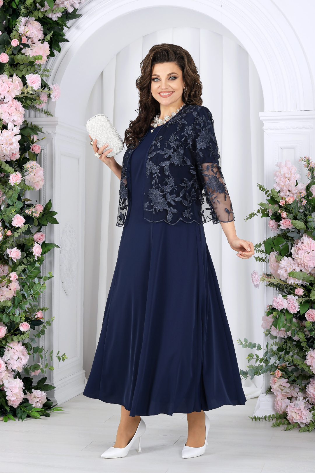 Костюм Ninele 7489 темно синий - фото 6