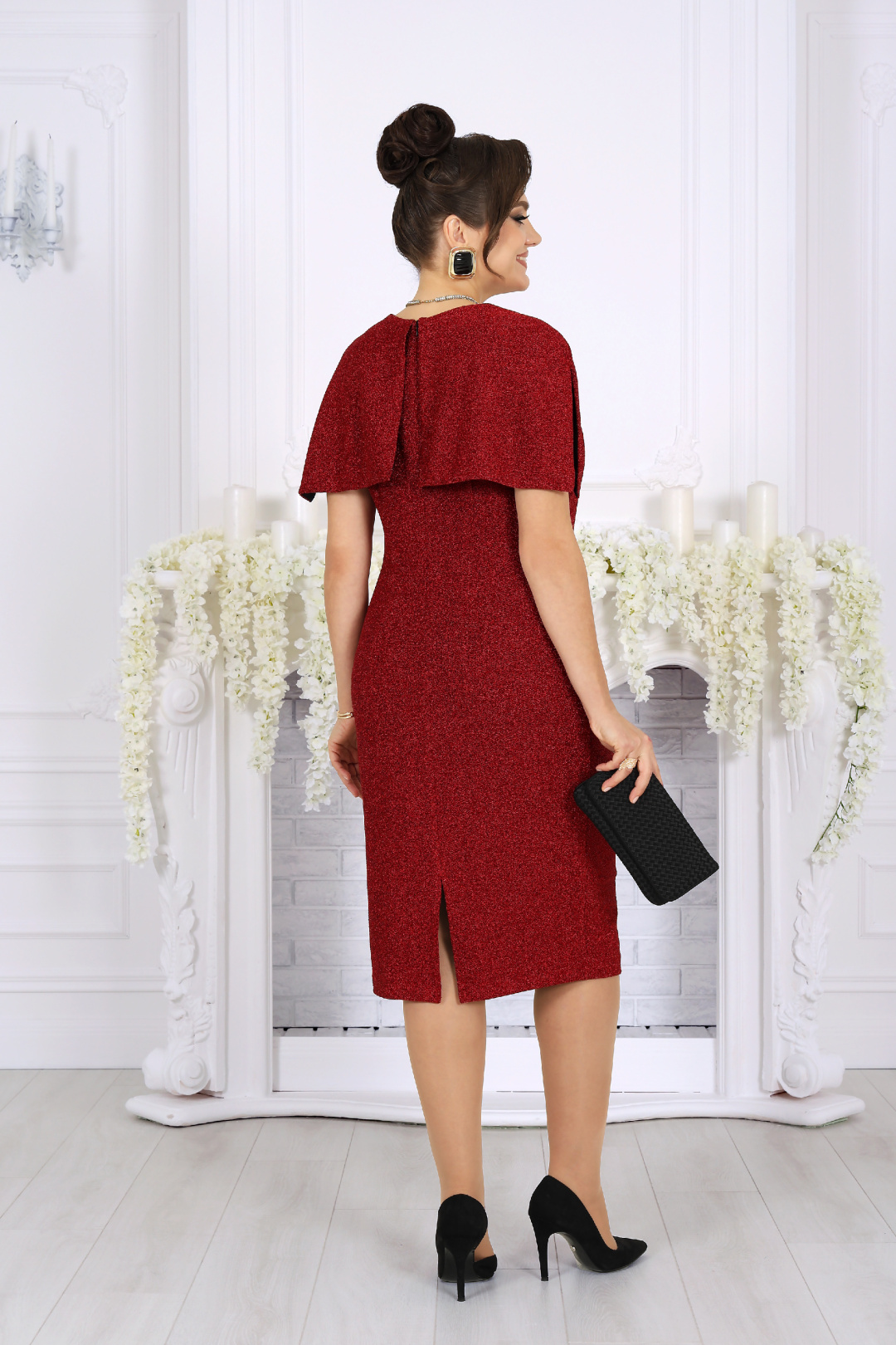 Платье Ninele 7524 красный