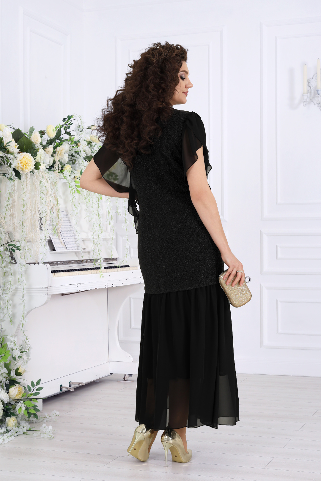 Платье Ninele 7529 черный