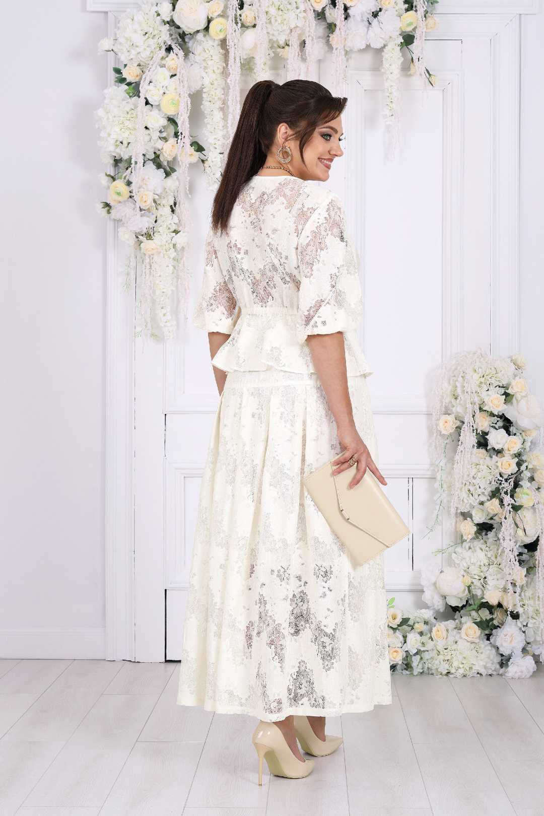 Костюм Ninele 7541 молочный