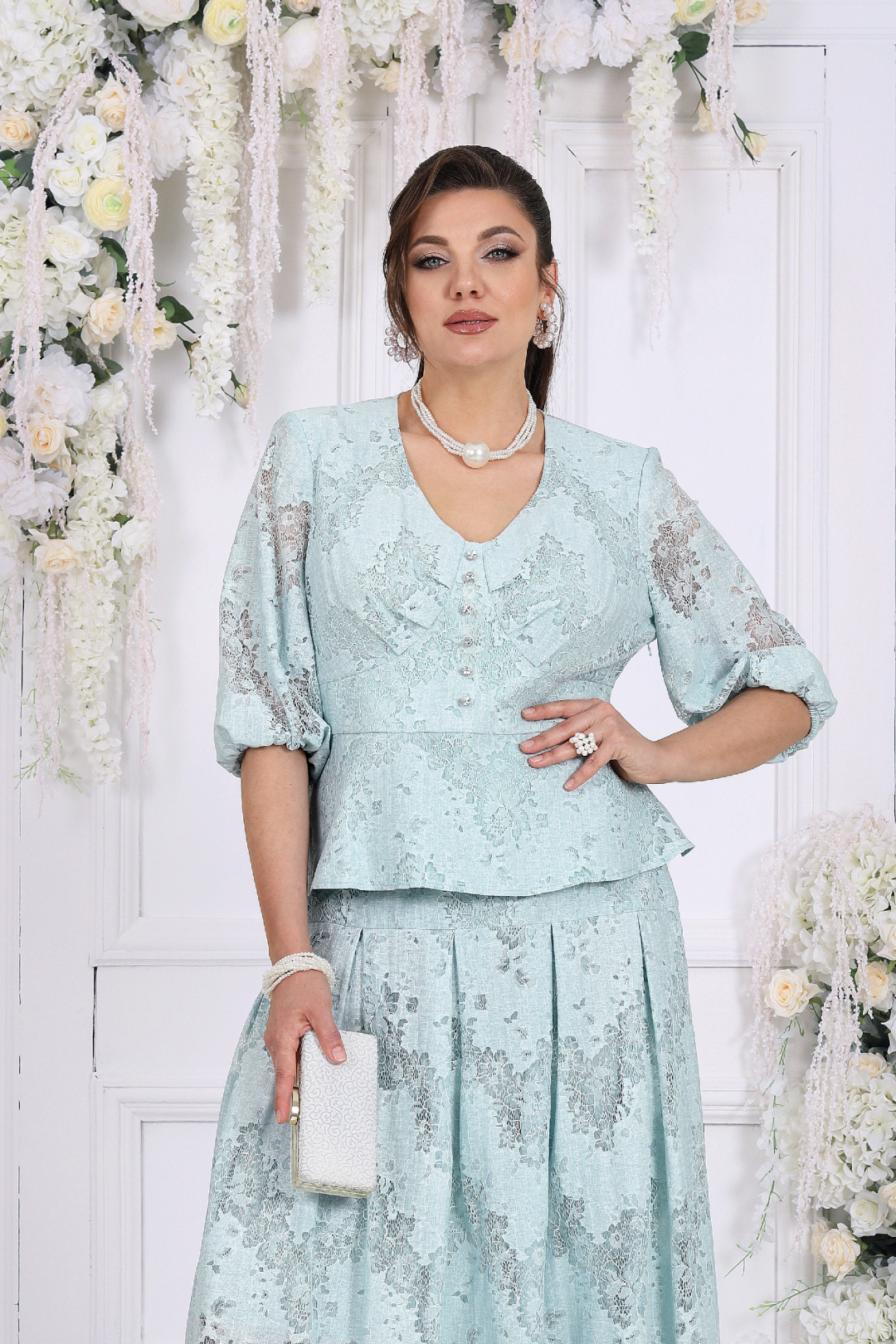 Костюм Ninele 7541 мята - фото 2 Костюм Ninele 7541 мята - фото 2