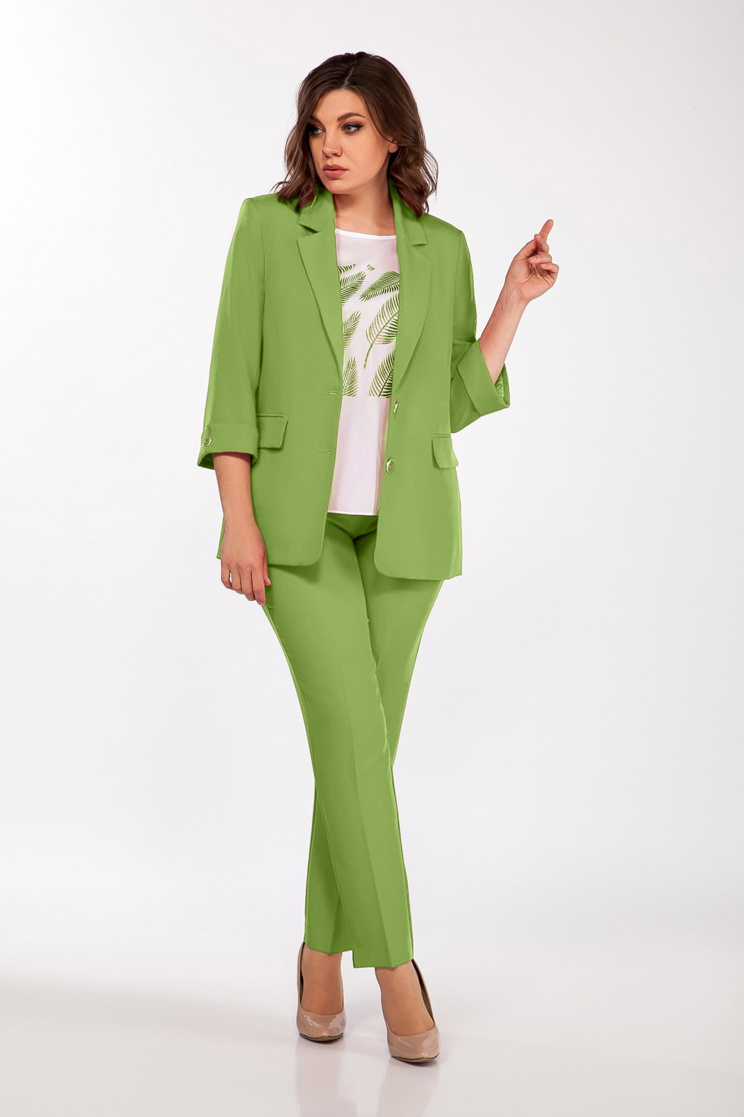 Костюм Ольга Стиль 656 яблоко - фото 1