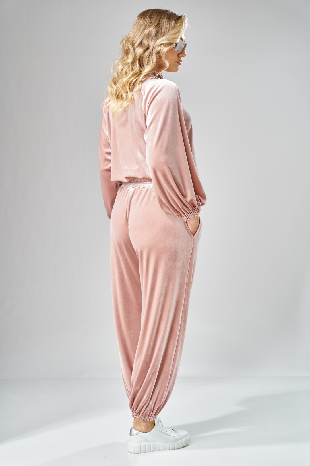 Костюм Ольга Стиль С1004 пудрово-розовый