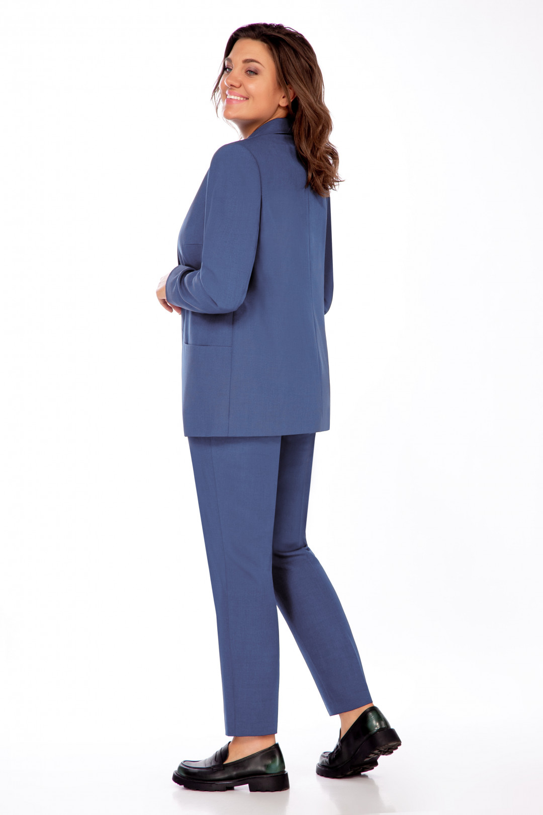 Костюм Ольга Стиль С774 джинс - фото 2