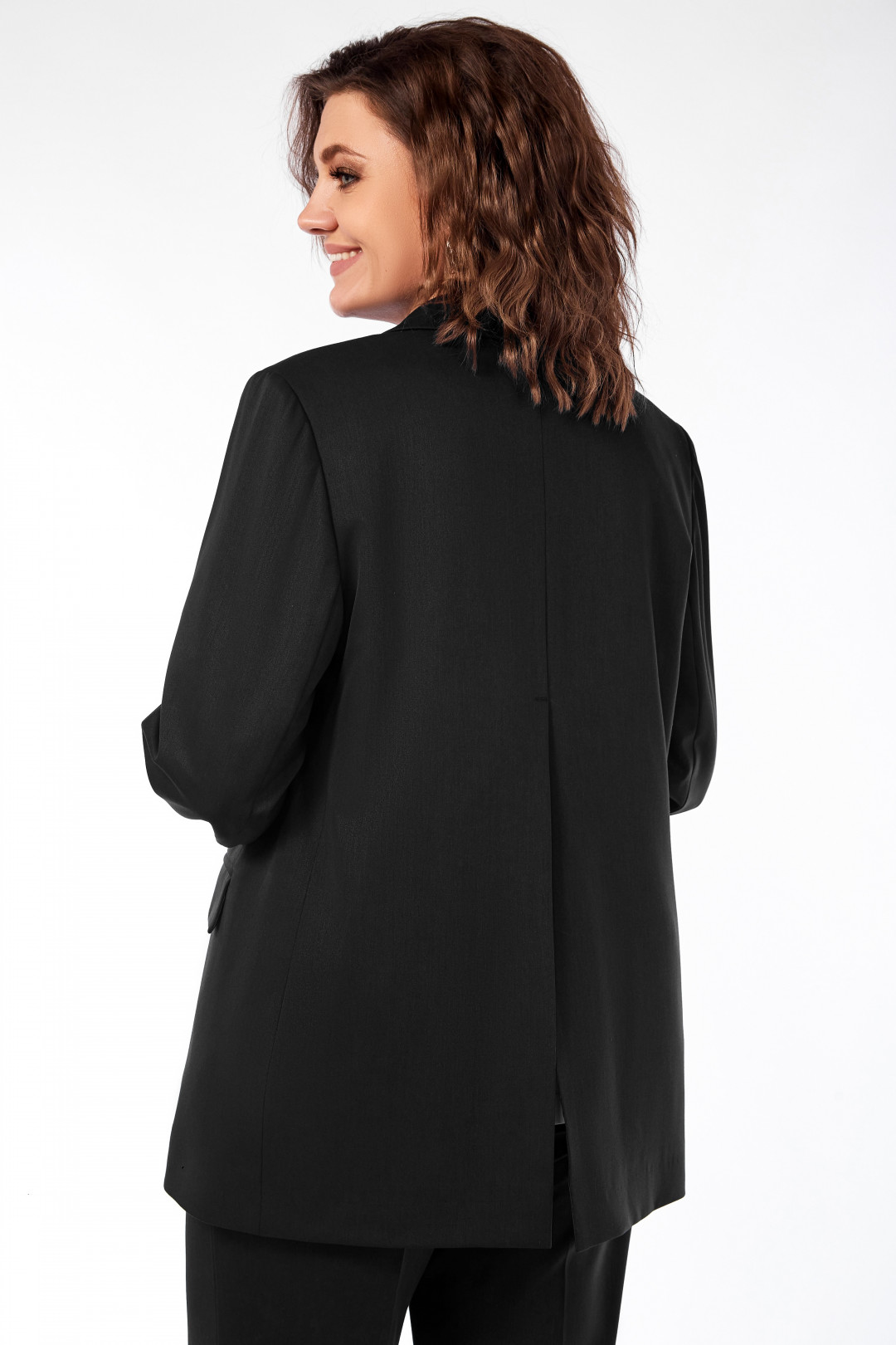 Костюм Ольга Стиль С823 черный - фото 5