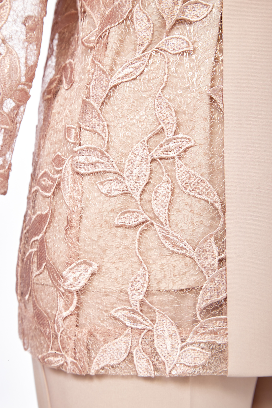 Костюм Ольга Стиль С996 пудрово-розовый