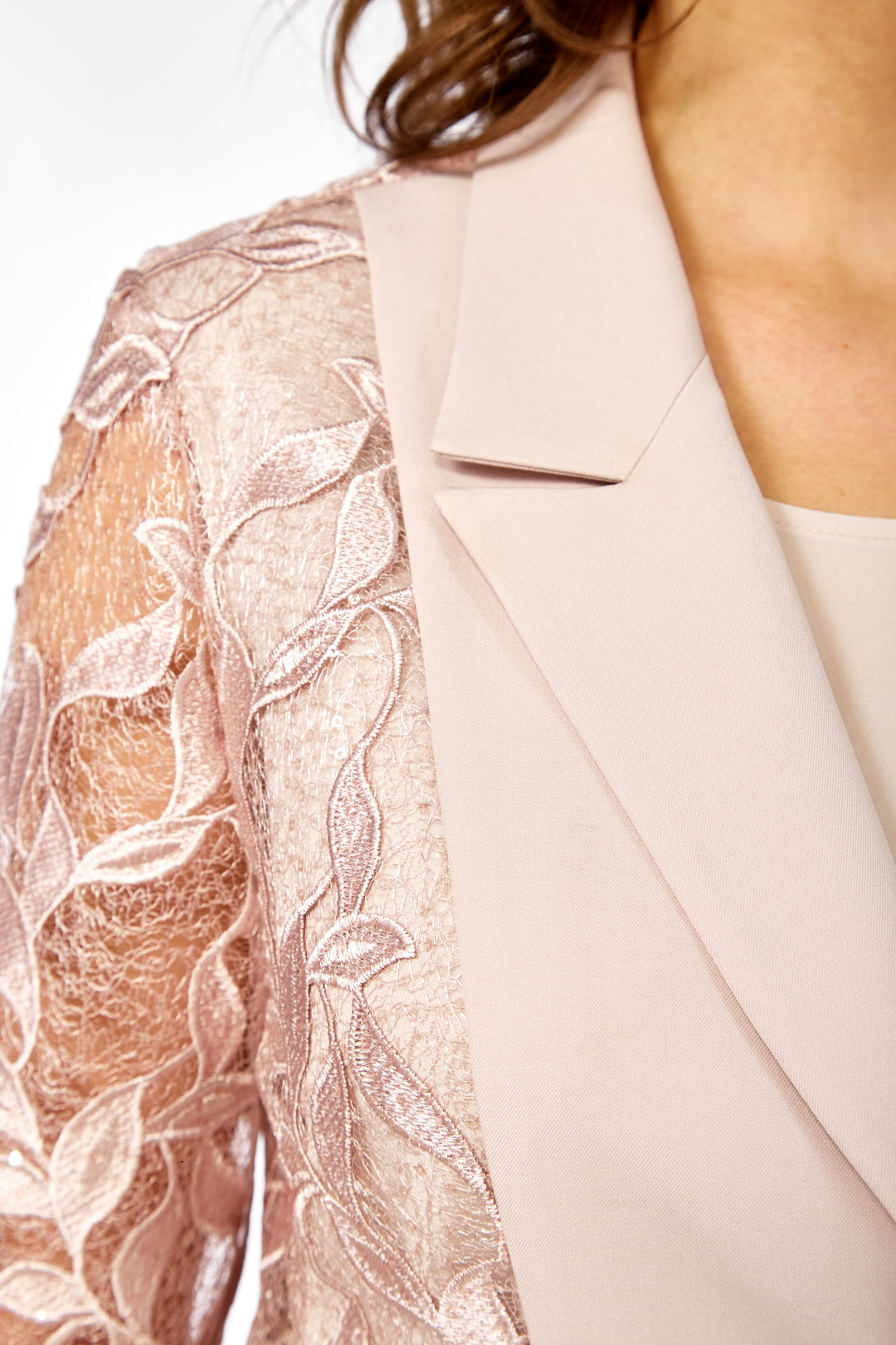 Костюм Ольга Стиль С996 пудрово-розовый