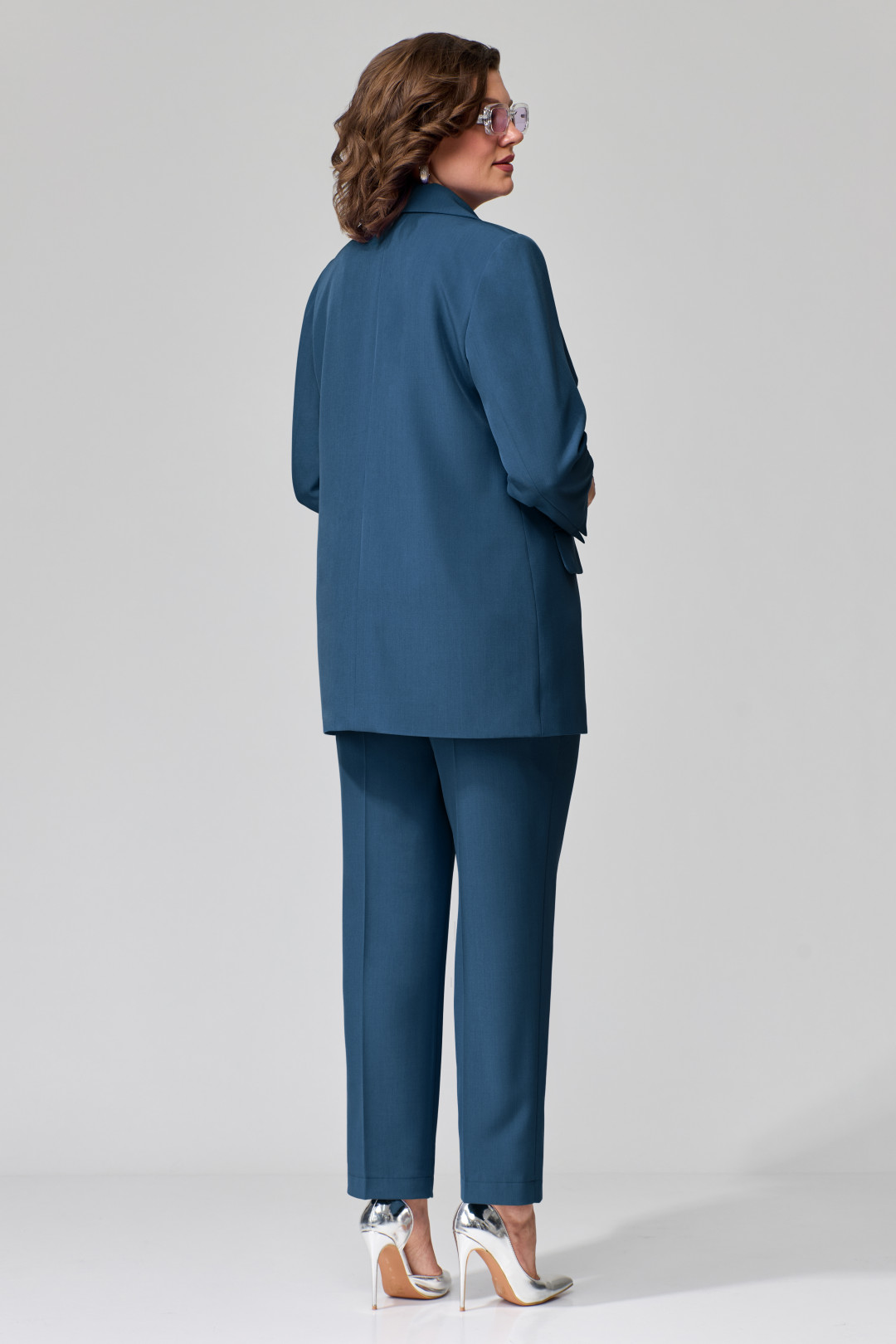 Костюм ОрхидеяЛюкс 1299-2 морская волна - фото 2