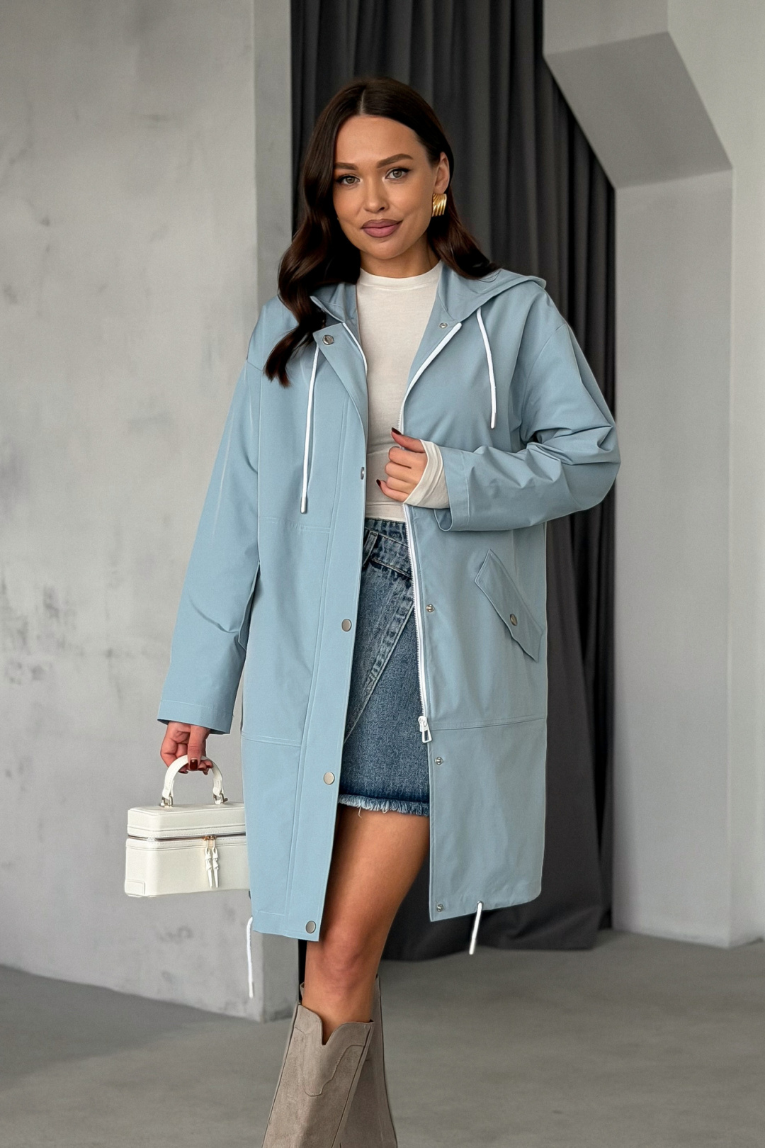 Куртка PRATA wear 032 синий - фото 2