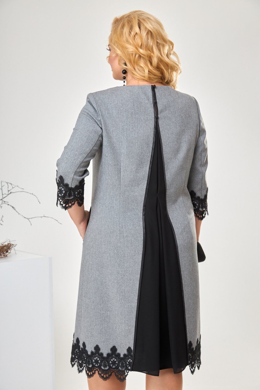 Платье Romanovich Style 1-1284 серый