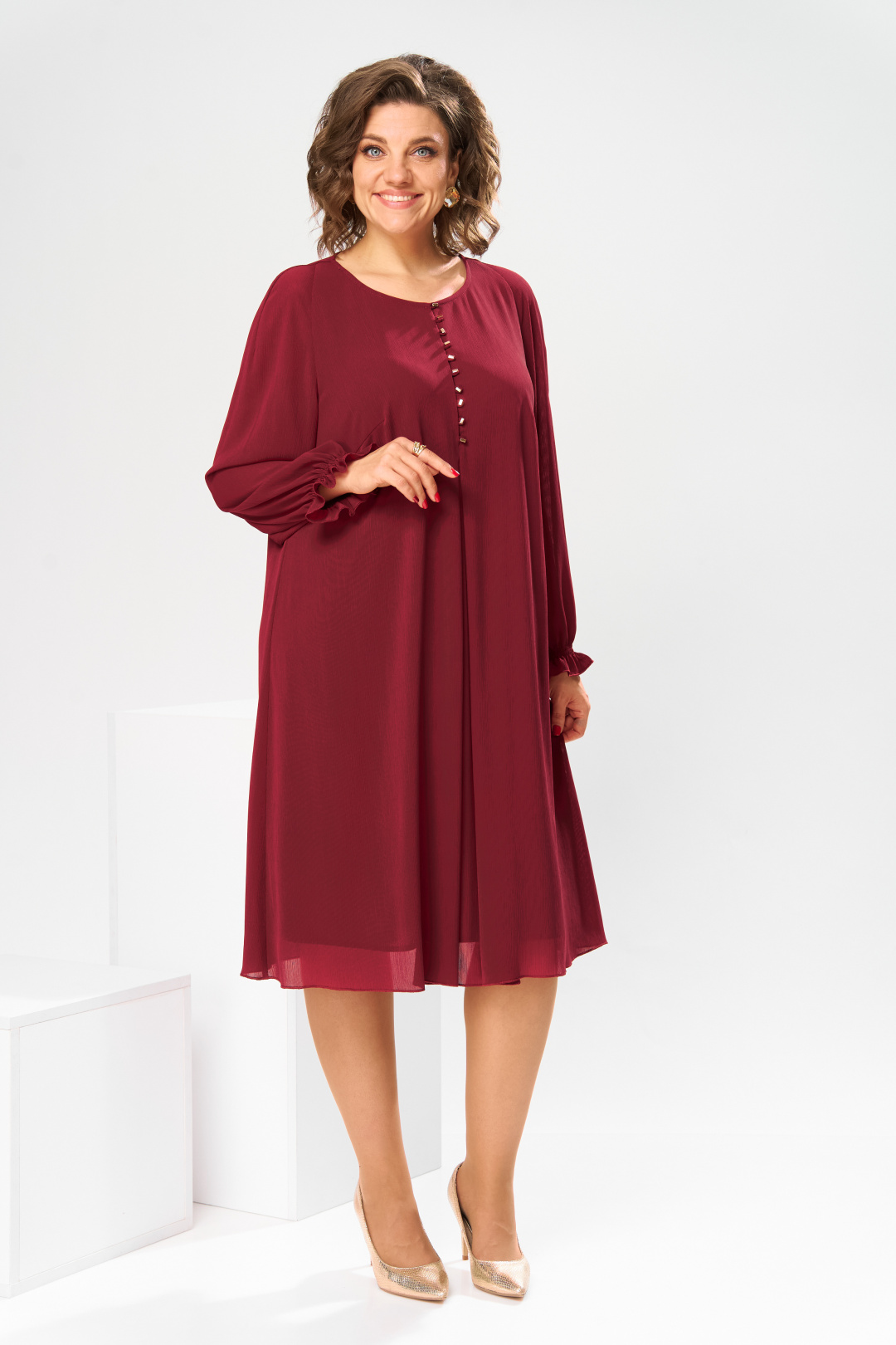 Платье Romanovich Style 1-2070 бордо